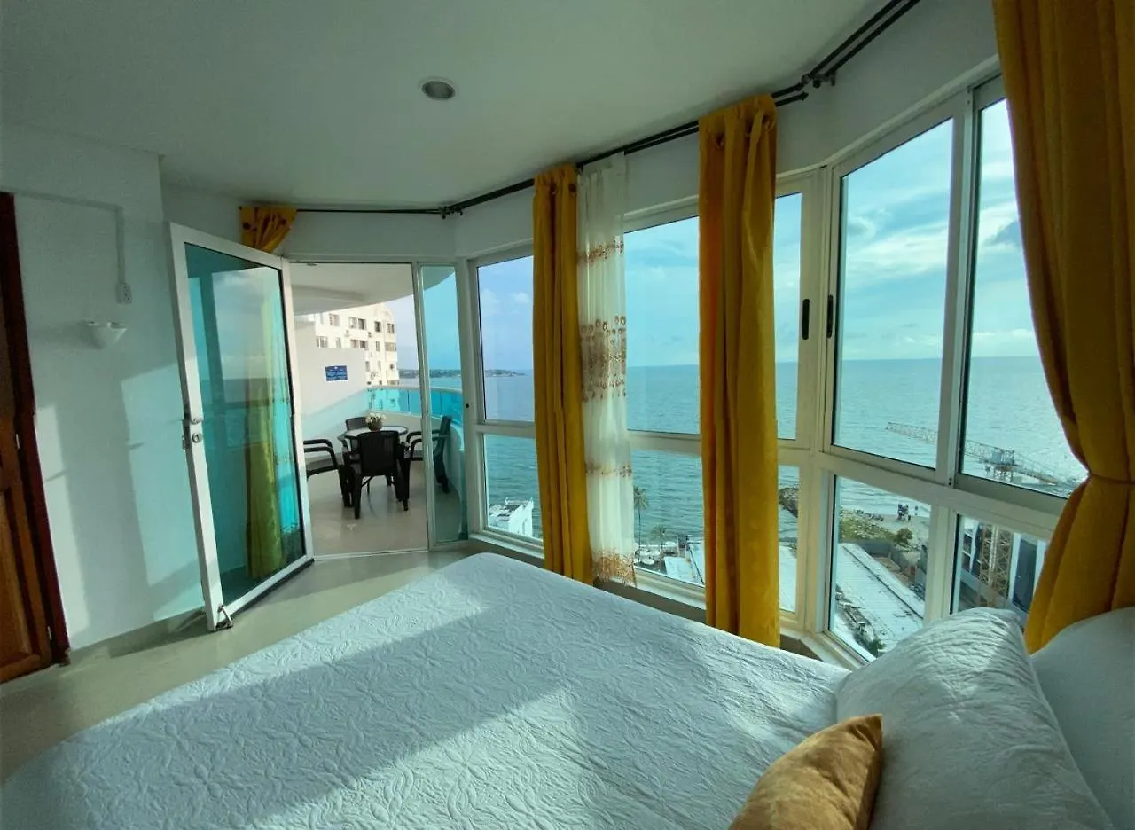 Apartment Tropical Paradise- Vista Al Mar, El Laguito Cartagena